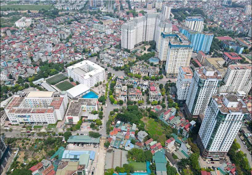 Bảng Giá nhà dự án trong phường cổ nhuế 2 quận bắc từ liêm